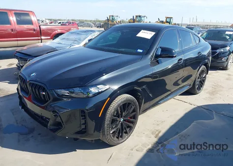 2024 BMW X6 M60I из США, поврежденный, VIN 5UX43EX05R9U48088